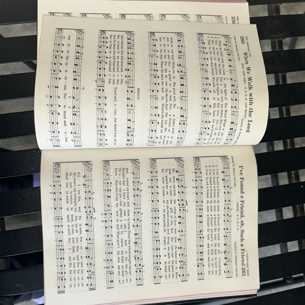 Vintage 1956‎ Baptist Hymnal Convention Press Walter Hines Sims Hardcover Black